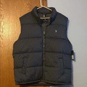 U.S. Polo Assn. Men's Gray Bomber Jacket